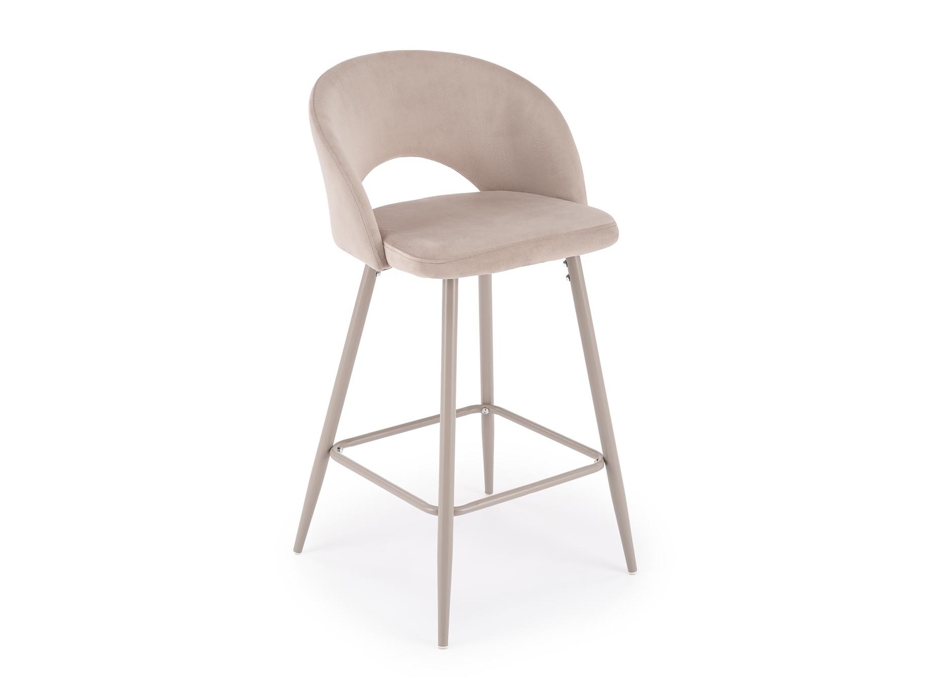 Sgabello da bar Houston 881 (Beige chiaro + Cachemire)