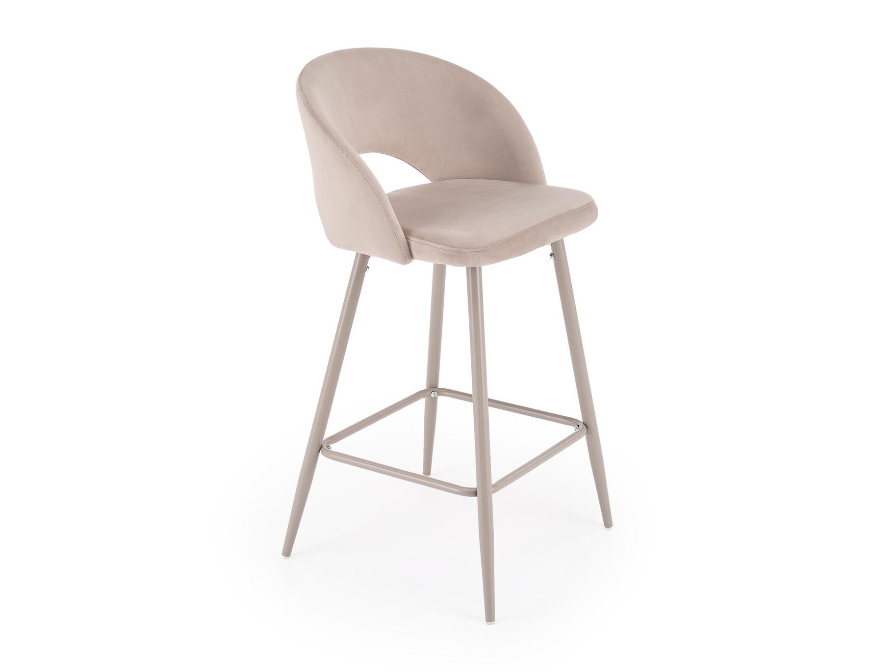 Sgabello da bar Houston 881 (Beige chiaro + Cachemire)