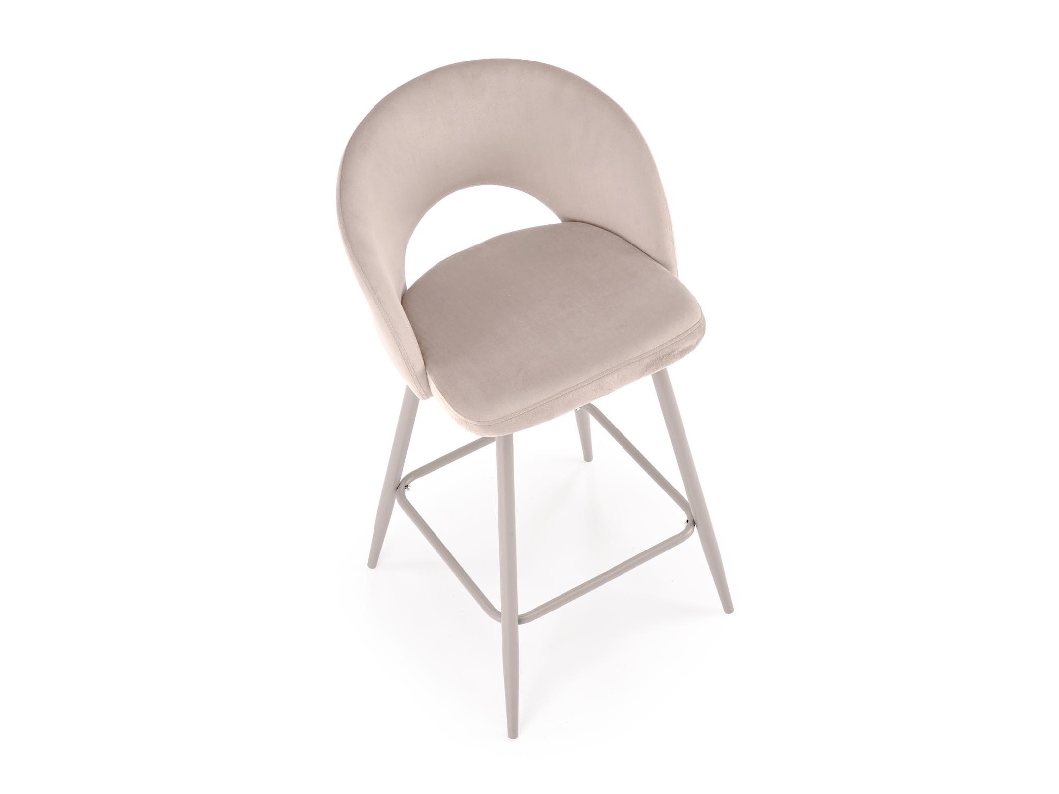 Sgabello da bar Houston 881 (Beige chiaro + Cachemire)