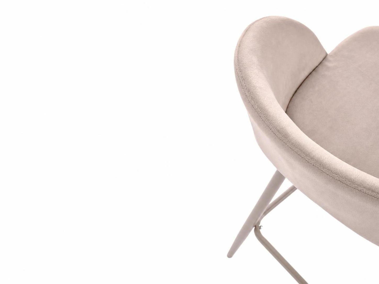 Sgabello da bar Houston 881 (Beige chiaro + Cachemire)