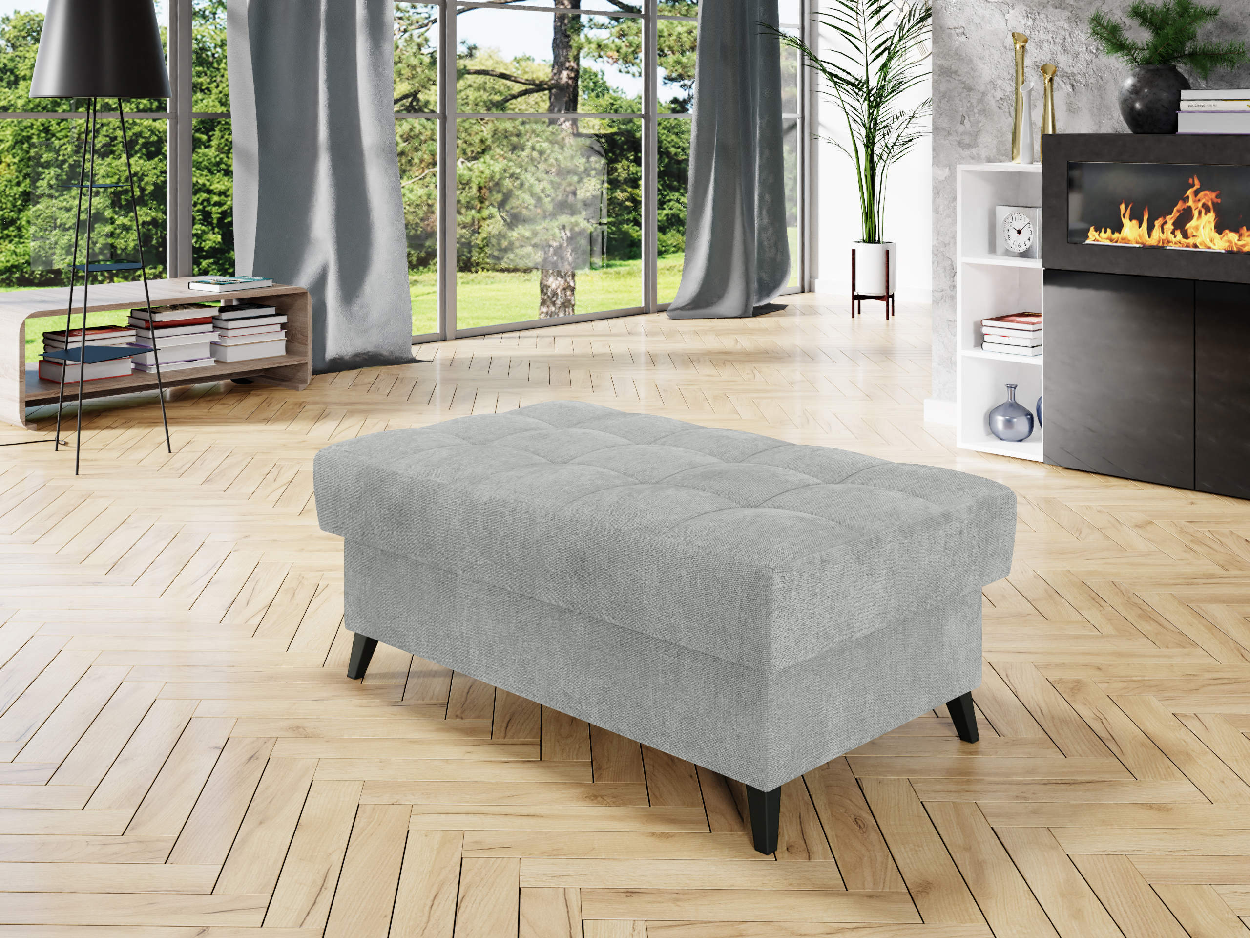 Panca imbottita Comfivo Agnus (Spirit Ash)