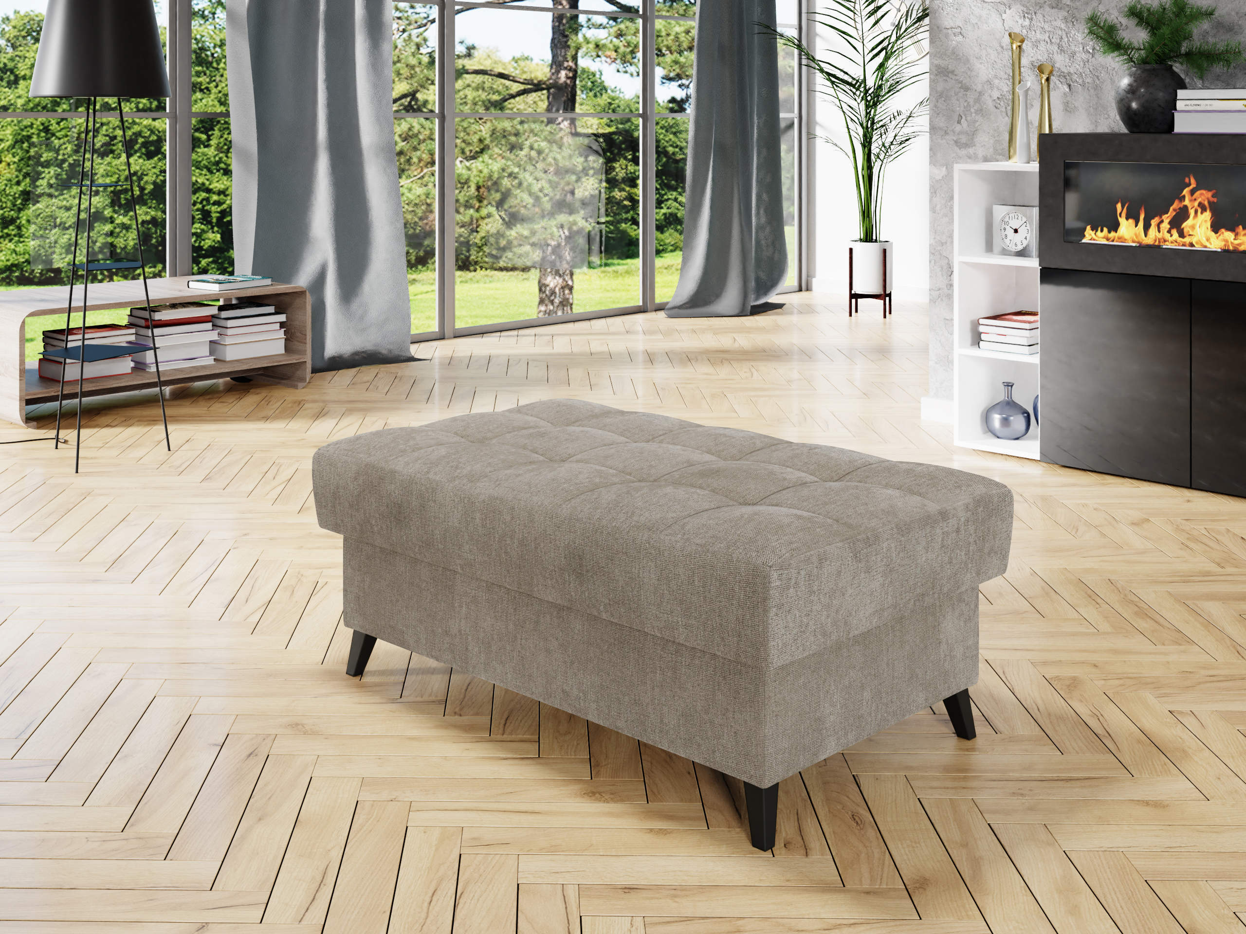 Panca imbottita Comfivo Agnus (Spirit Taupe)