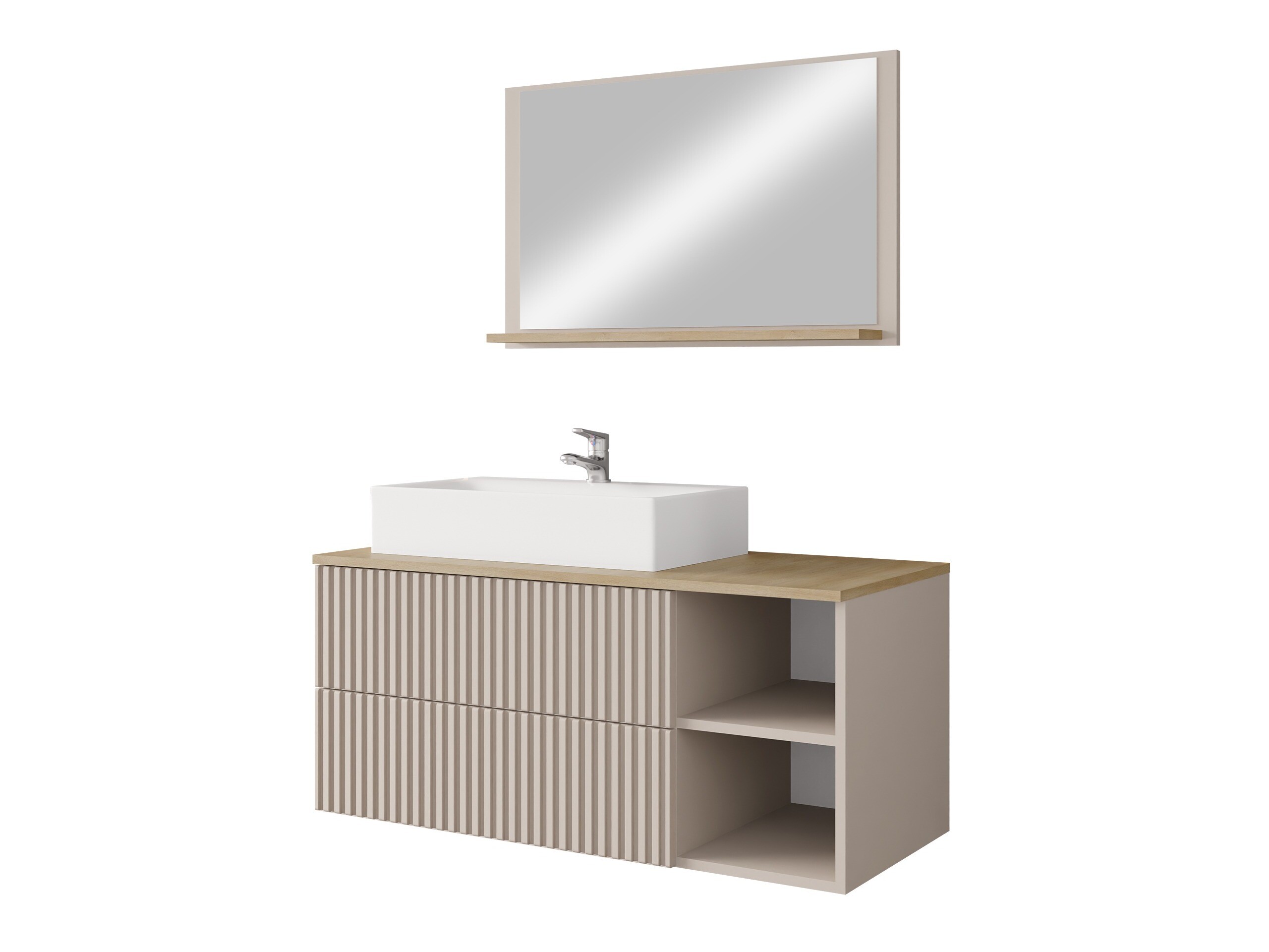 Set bagno Nauta (Cachemire + Rovere cremona)