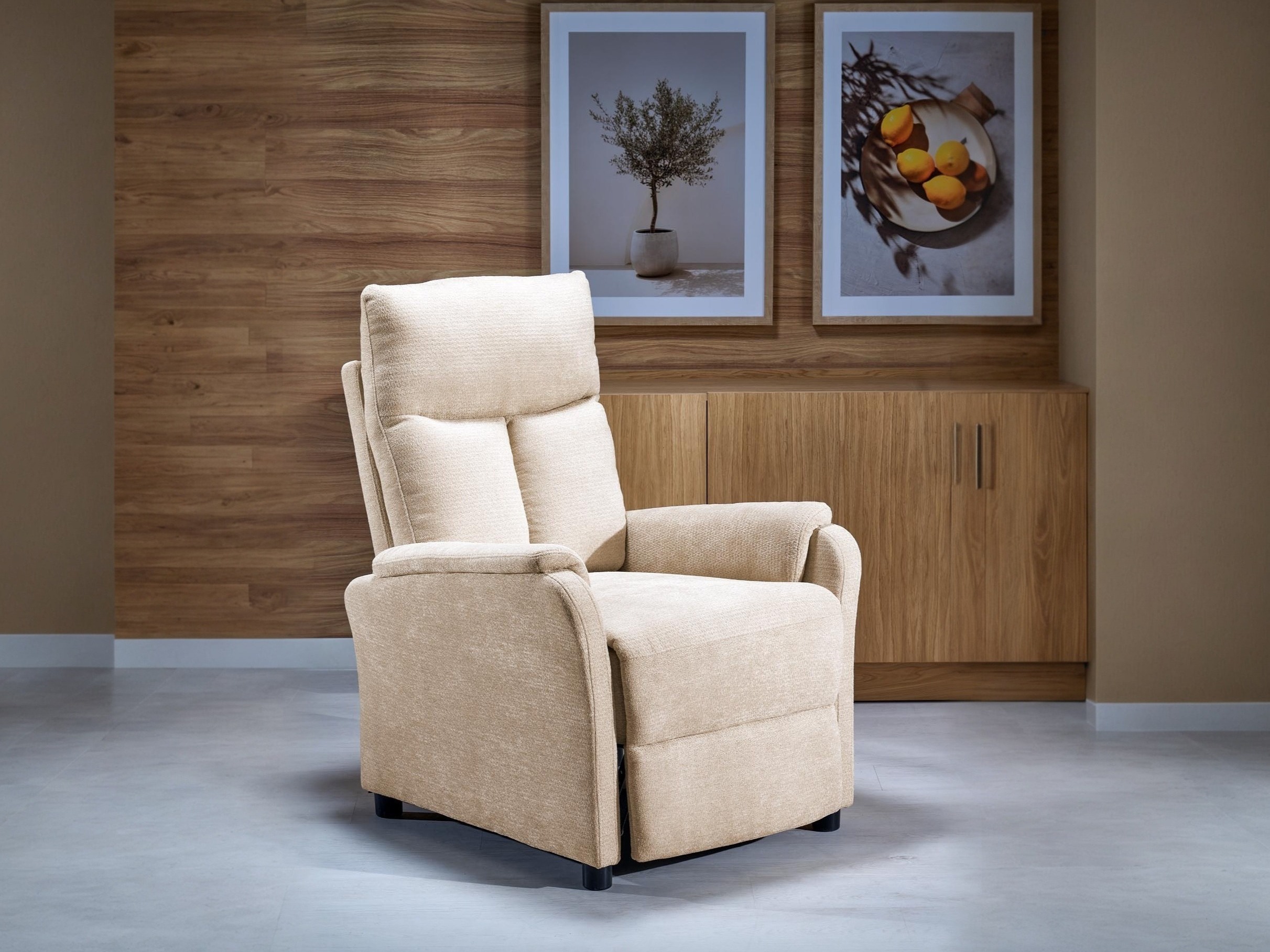 Poltrona regolabile Houston 2229 (Beige)