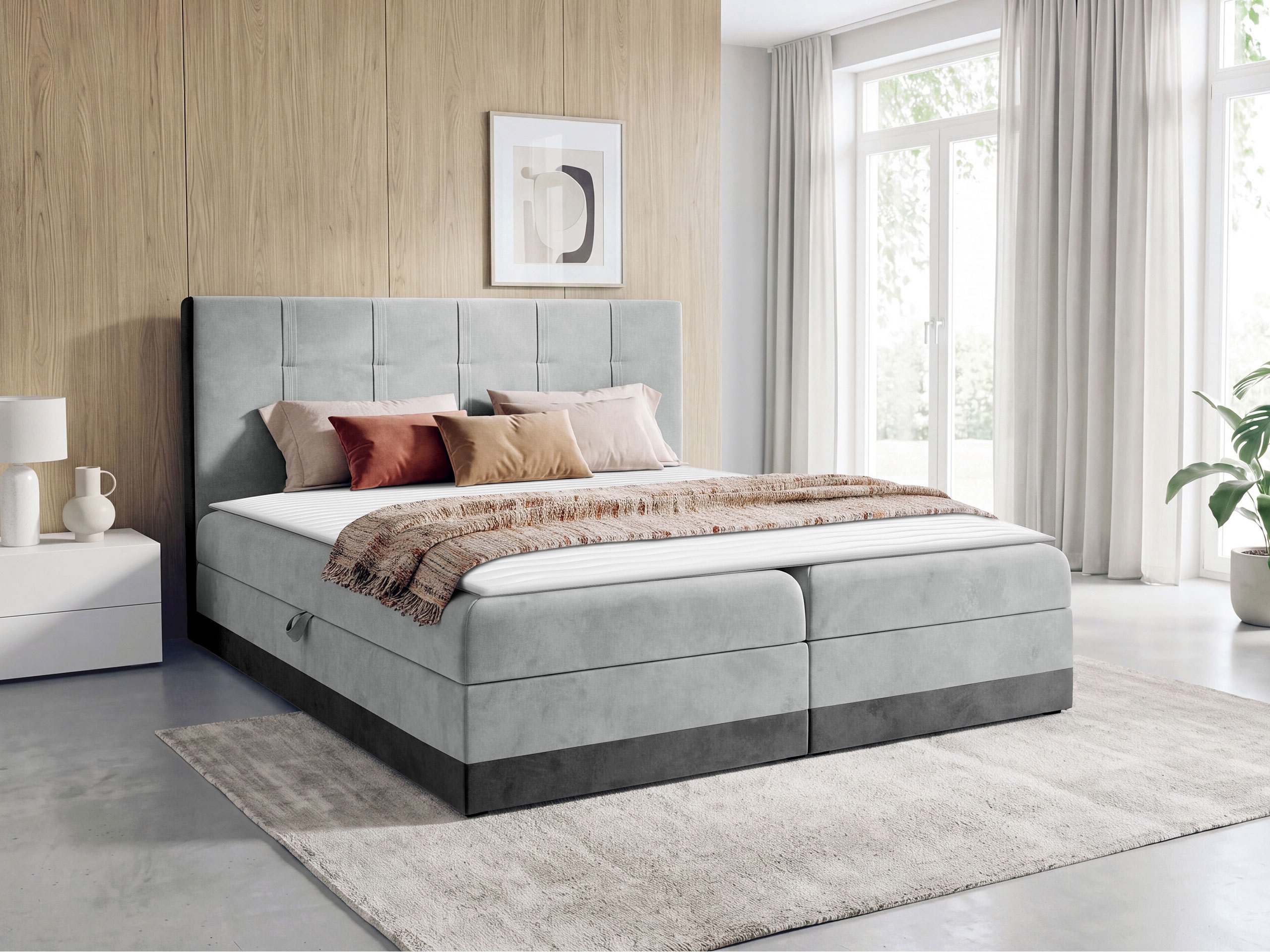 Letto continentale Villa (Kameleon 92 + Kameleon 84)