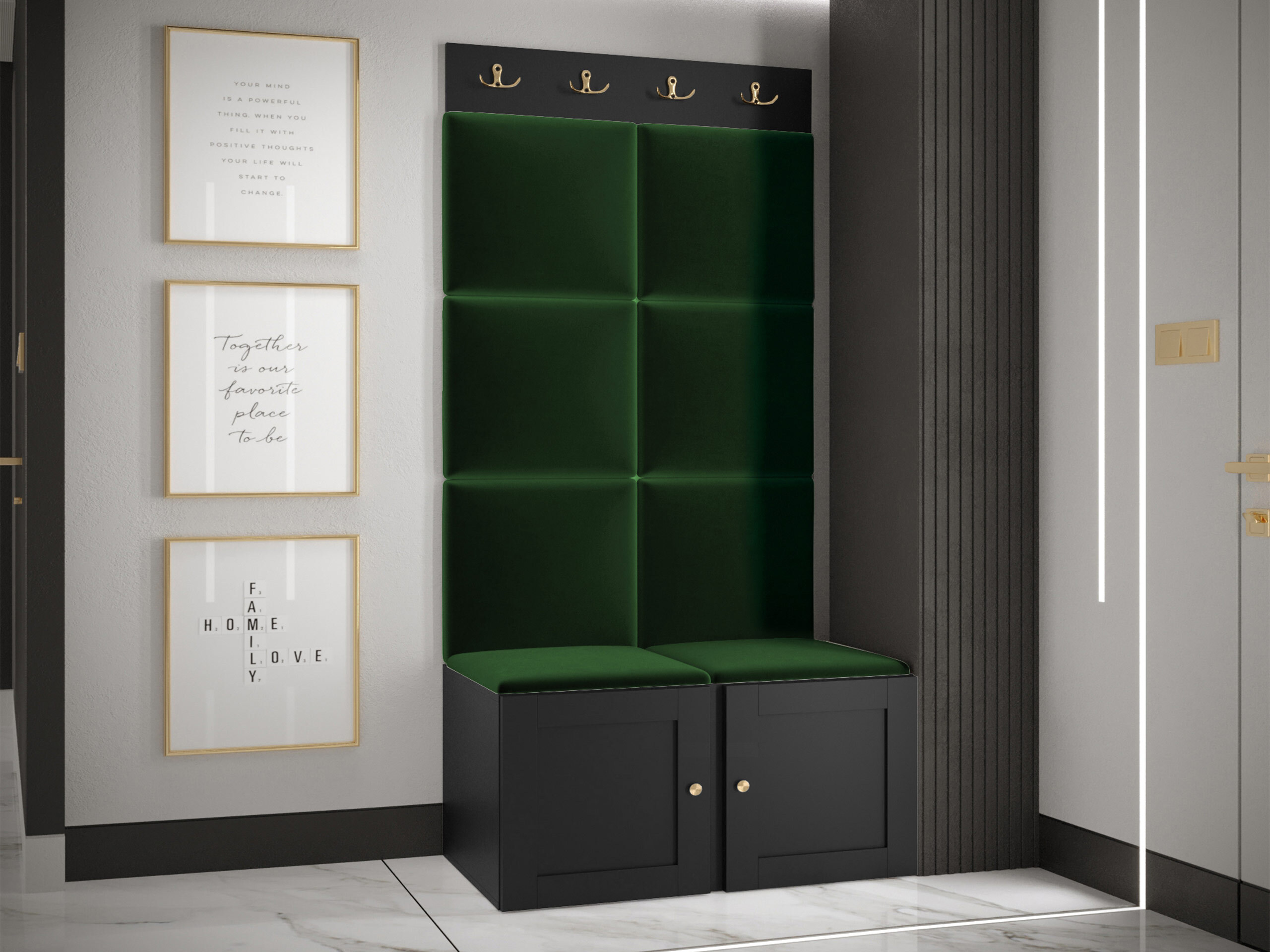 Set arredo da corridoio Hartford 375 (Polo 889)