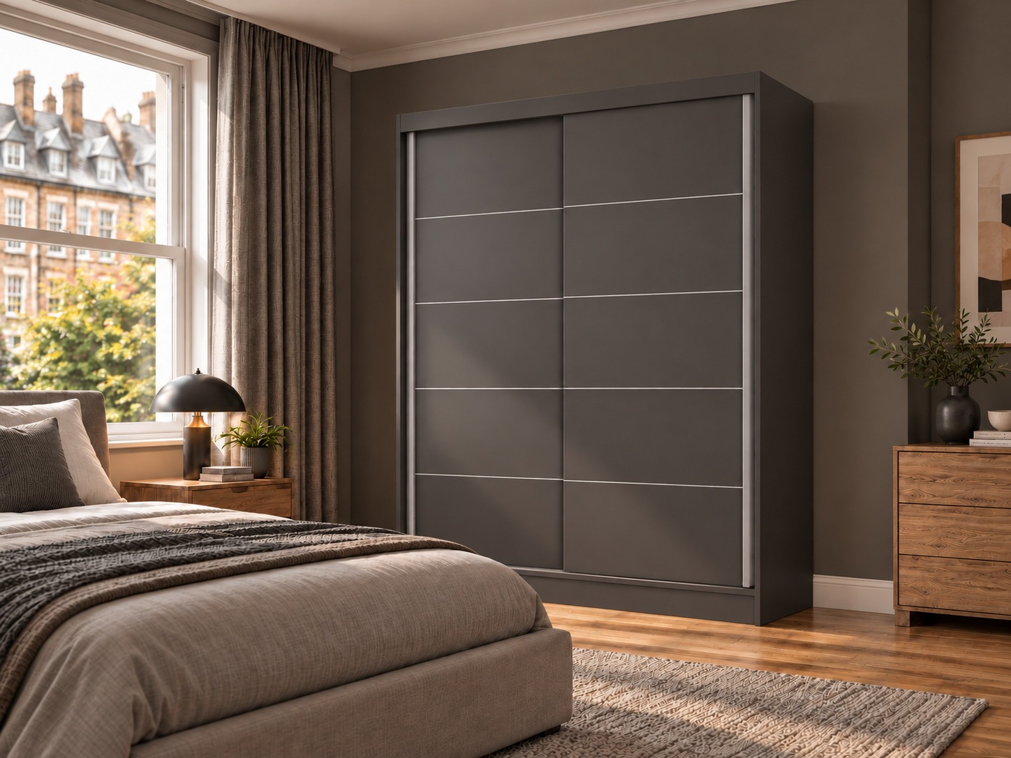 Armadio Mandeville 164 (Antracite)