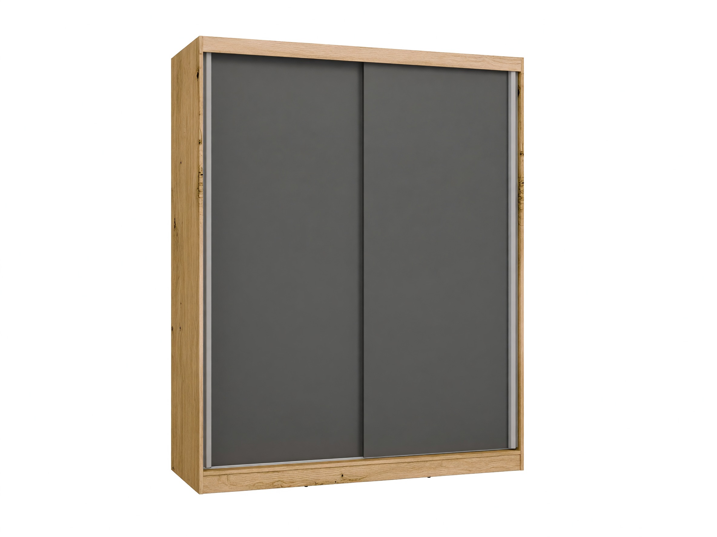 Armadio Mandeville 167 (Rovere Artisan + Antracite)