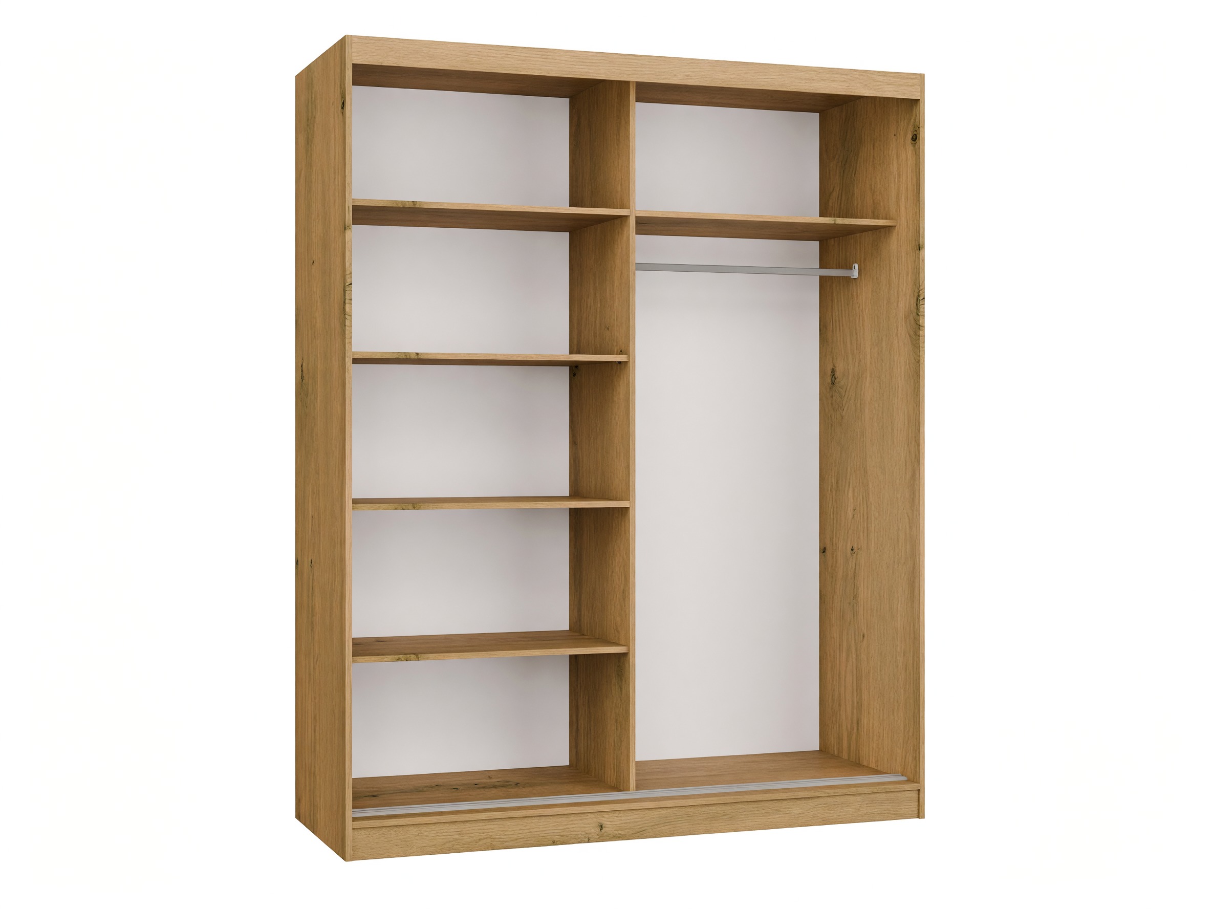 Armadio Mandeville 167 (Rovere Artisan + Antracite)