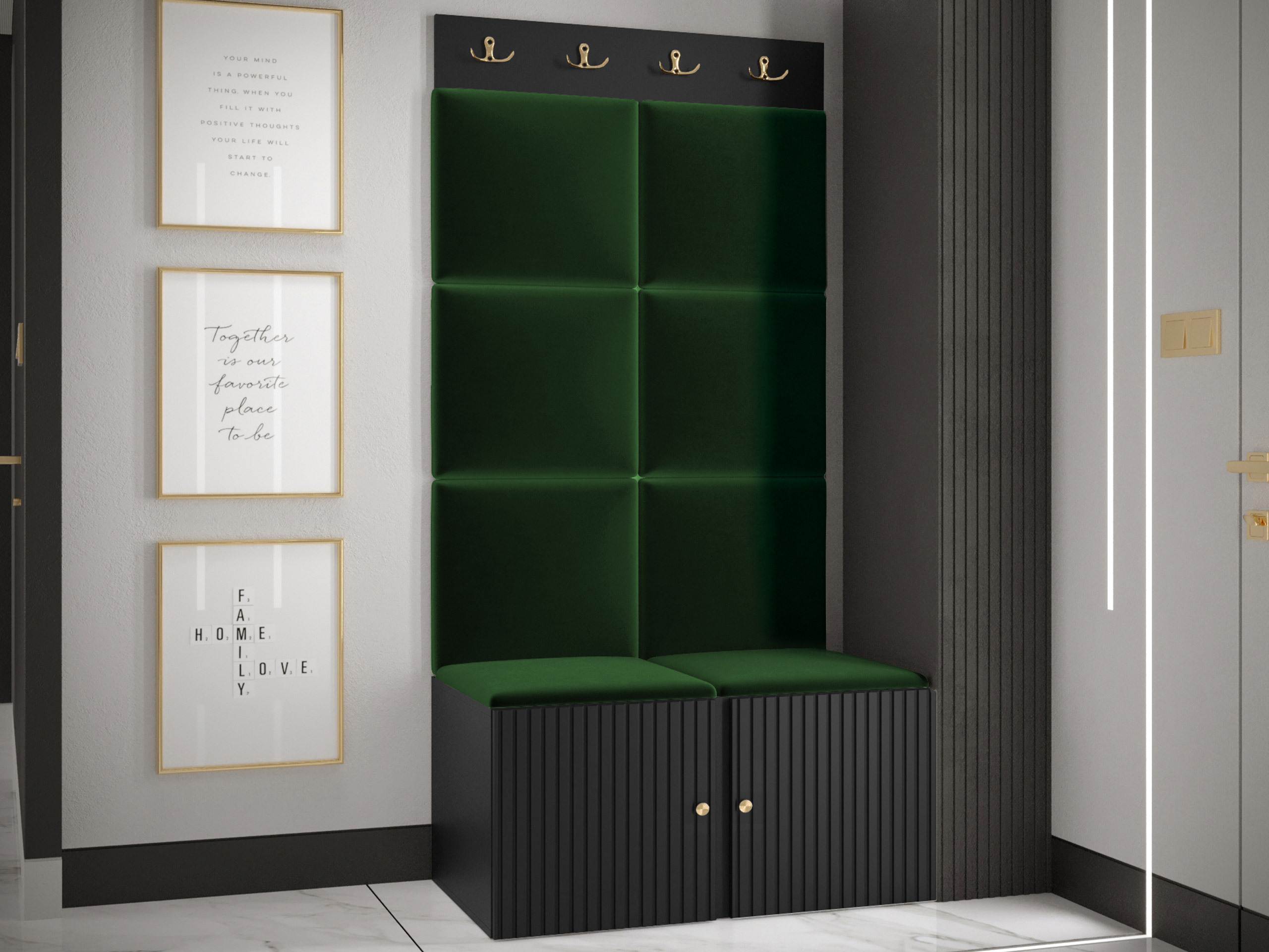 Set arredo da corridoio Hartford 383 (Polo 889)