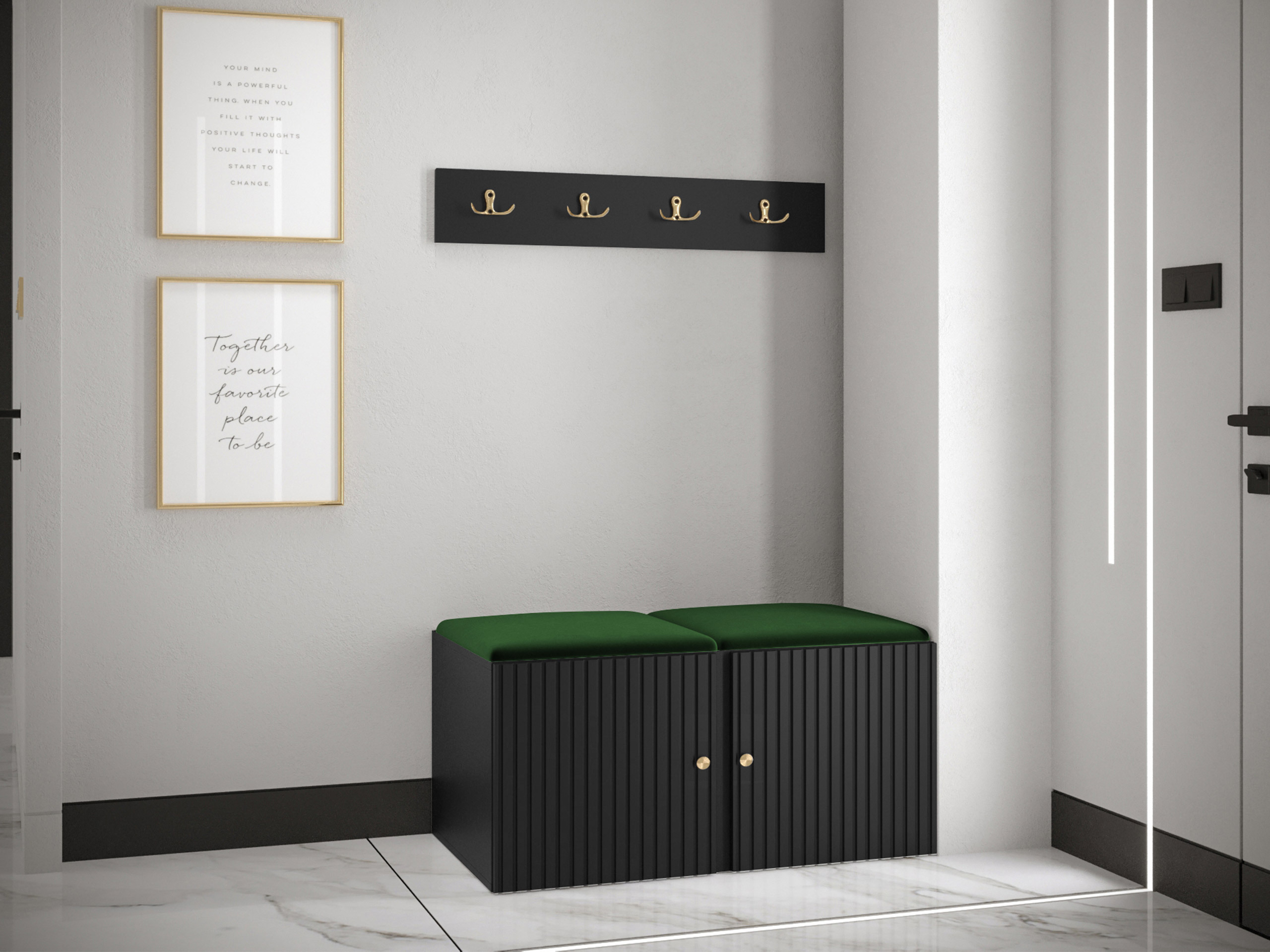Set arredo da corridoio Hartford 384 (Manila 35)