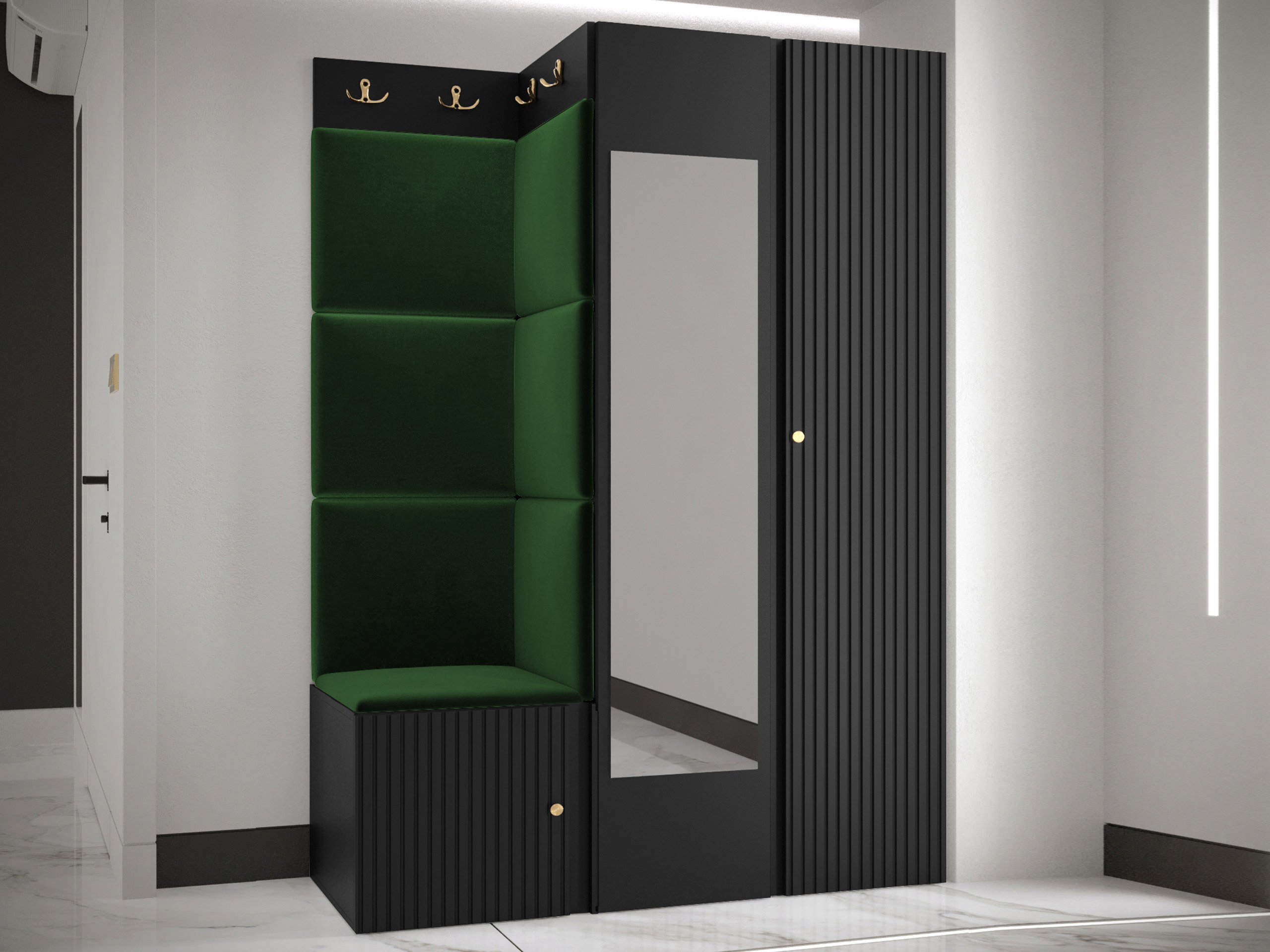 Set arredo da corridoio Hartford 388 (Polo 889)