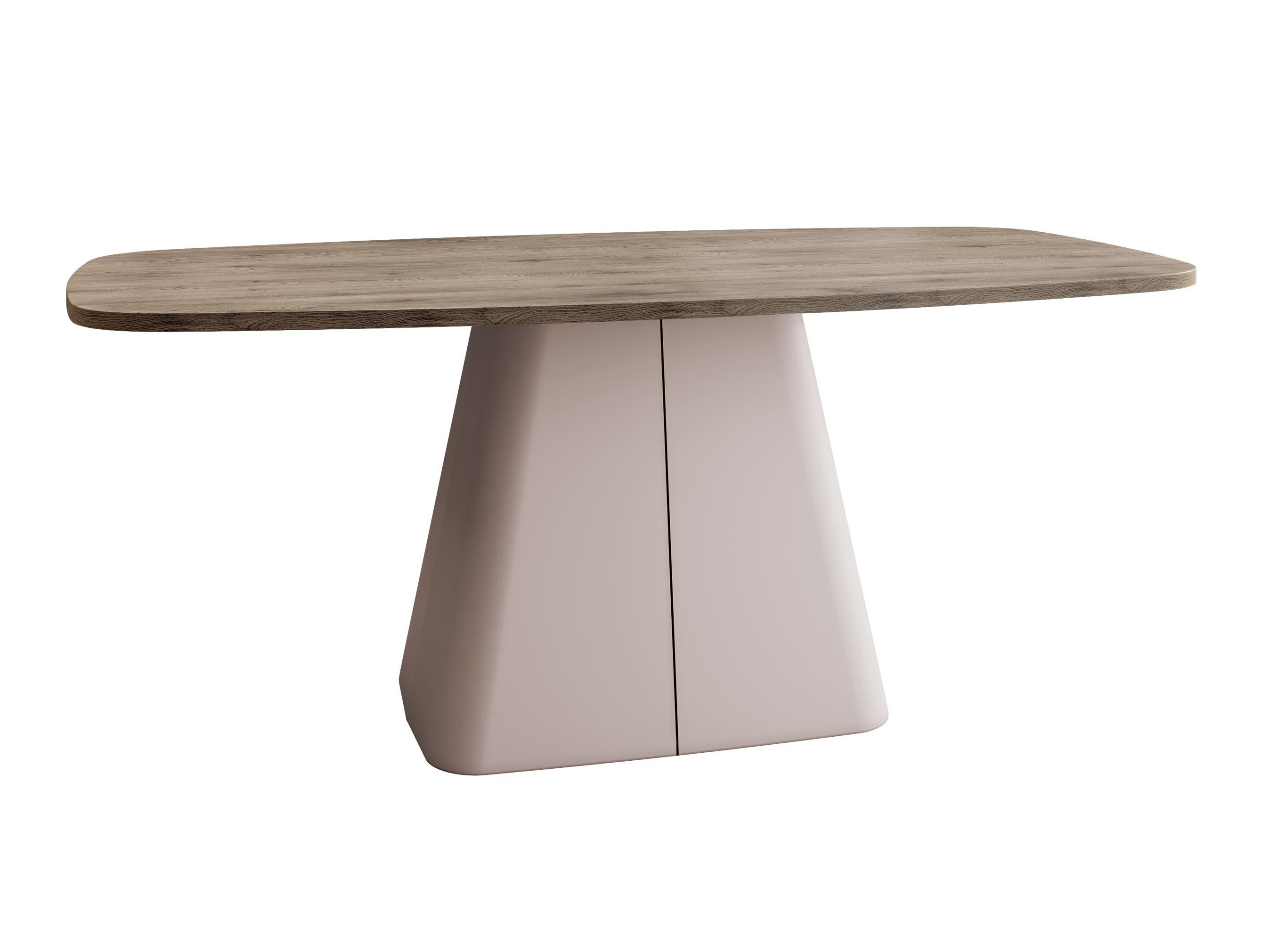Tavolino da caffè Oswego 158 (Luminoso legno + Cachemire)