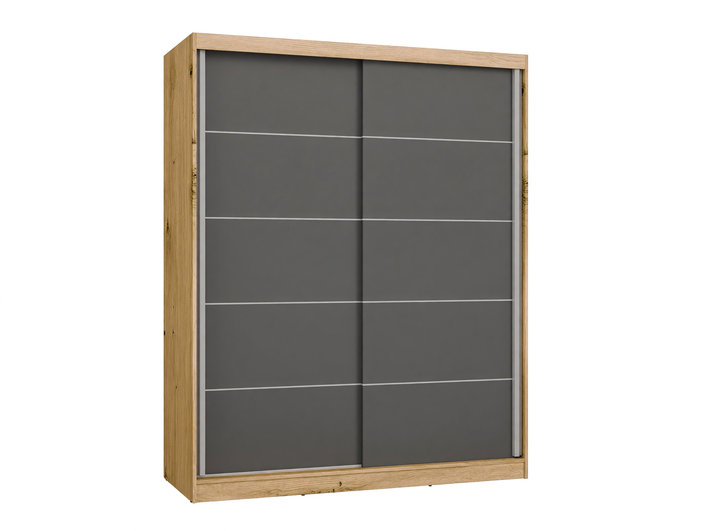 Armadio Mandeville 177 (Rovere Artisan + Antracite)