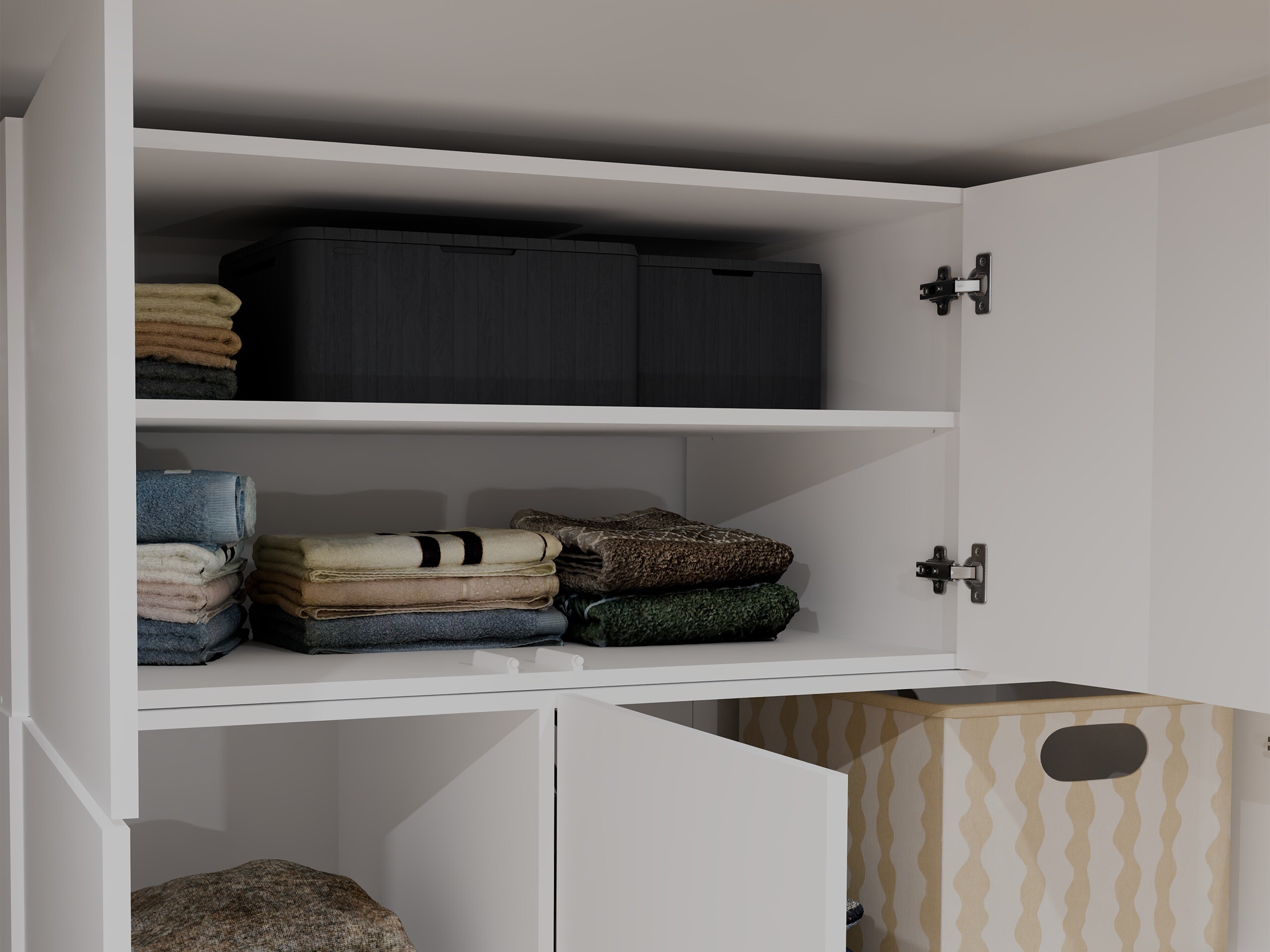 Armadio Mandeville 400 (Bianco + Nero)