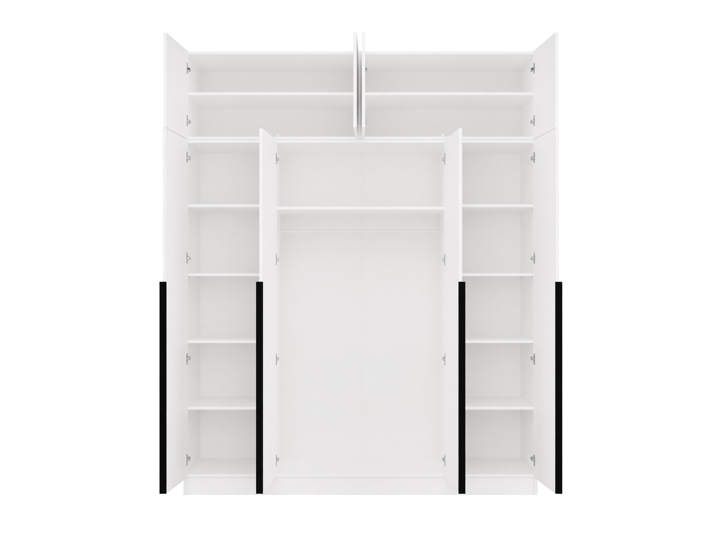 Armadio Mandeville 400 (Bianco + Nero)