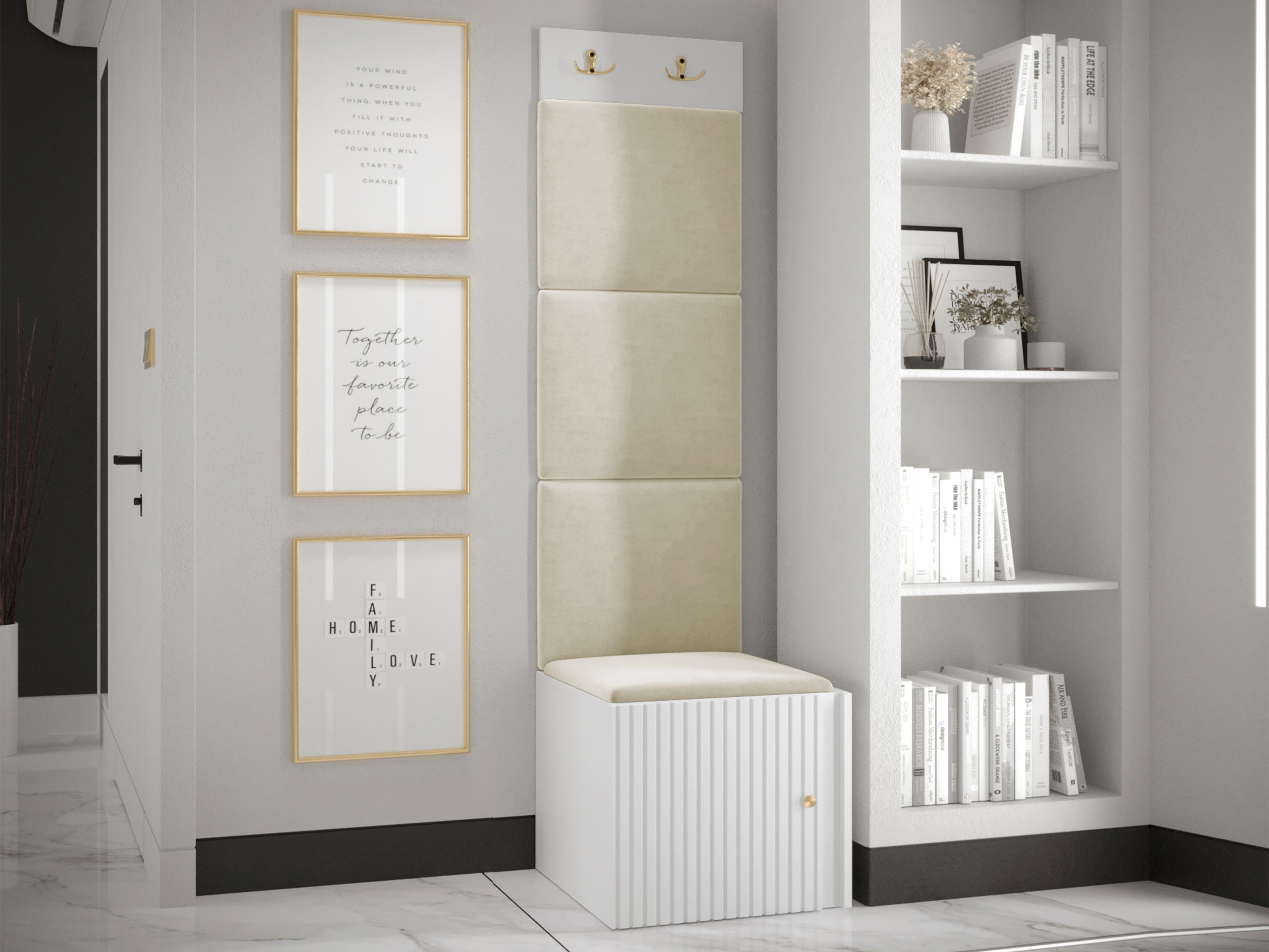 Set arredo da corridoio Hartford 386 (Polo 872)