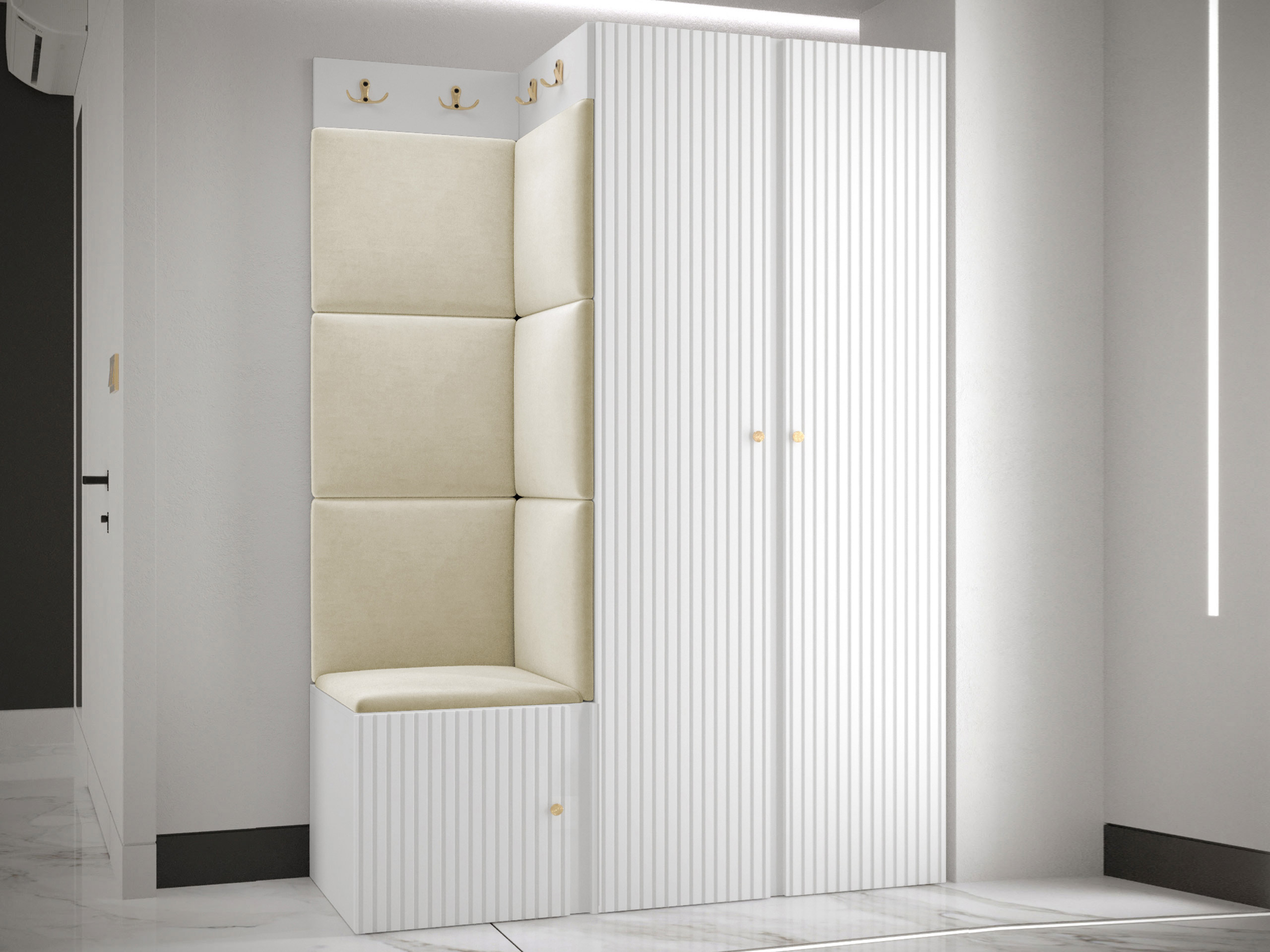 Set arredo da corridoio Hartford 387 (Polo 872)