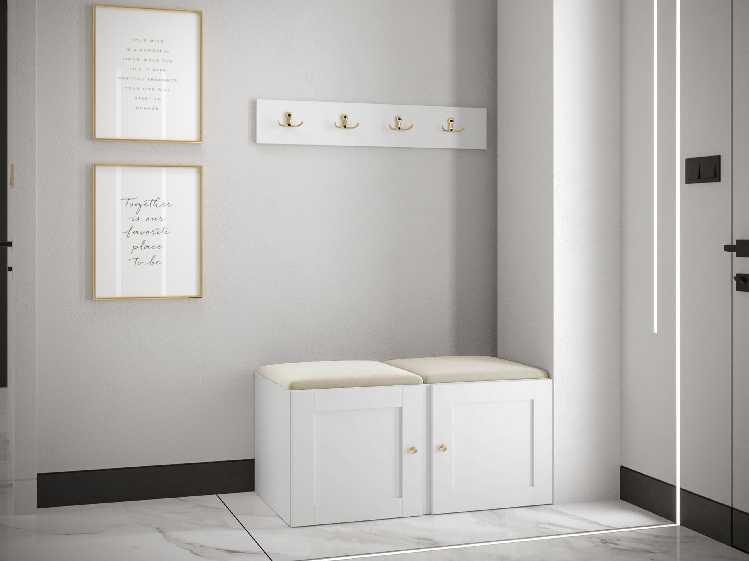 Set arredo da corridoio Hartford 376 (Polo 872)