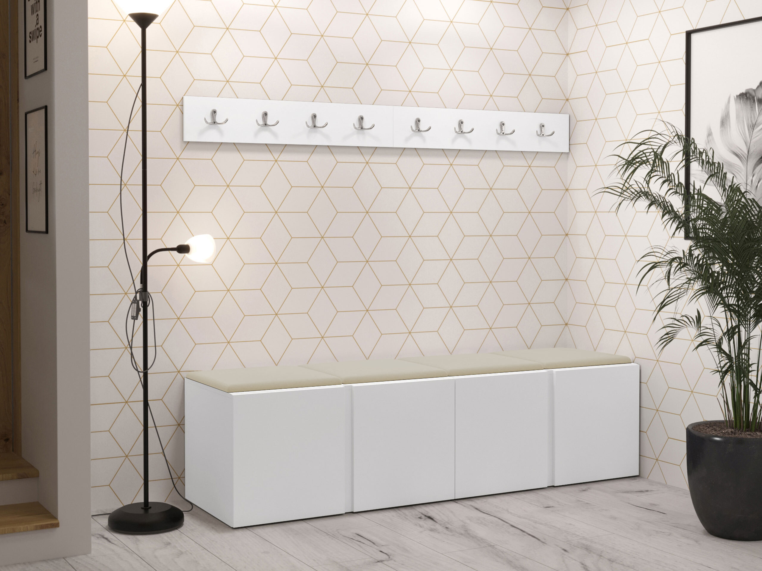 Set arredo da corridoio Pinis VII (Polo 872)