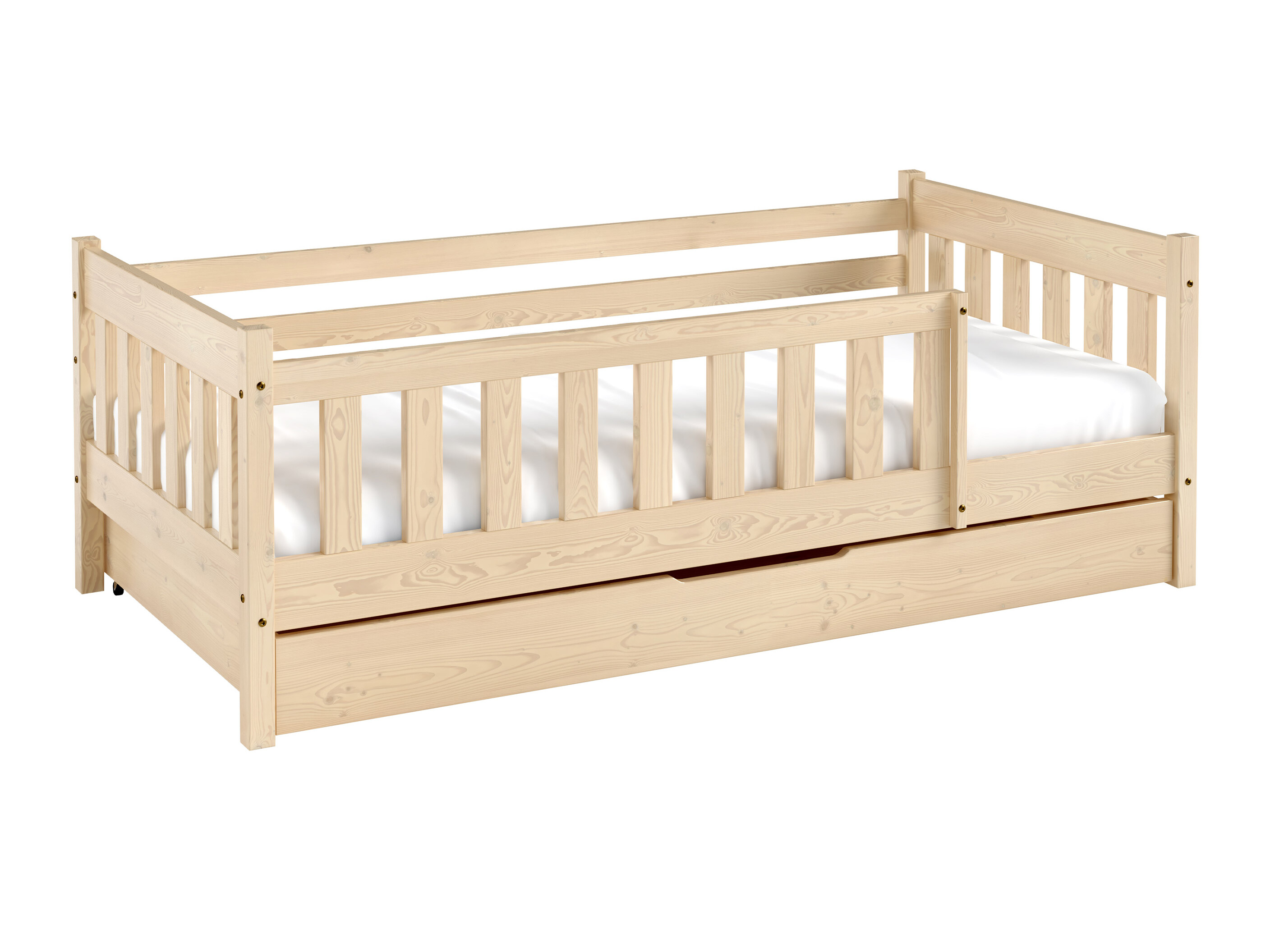 Letto Edmond 124 (Pino)