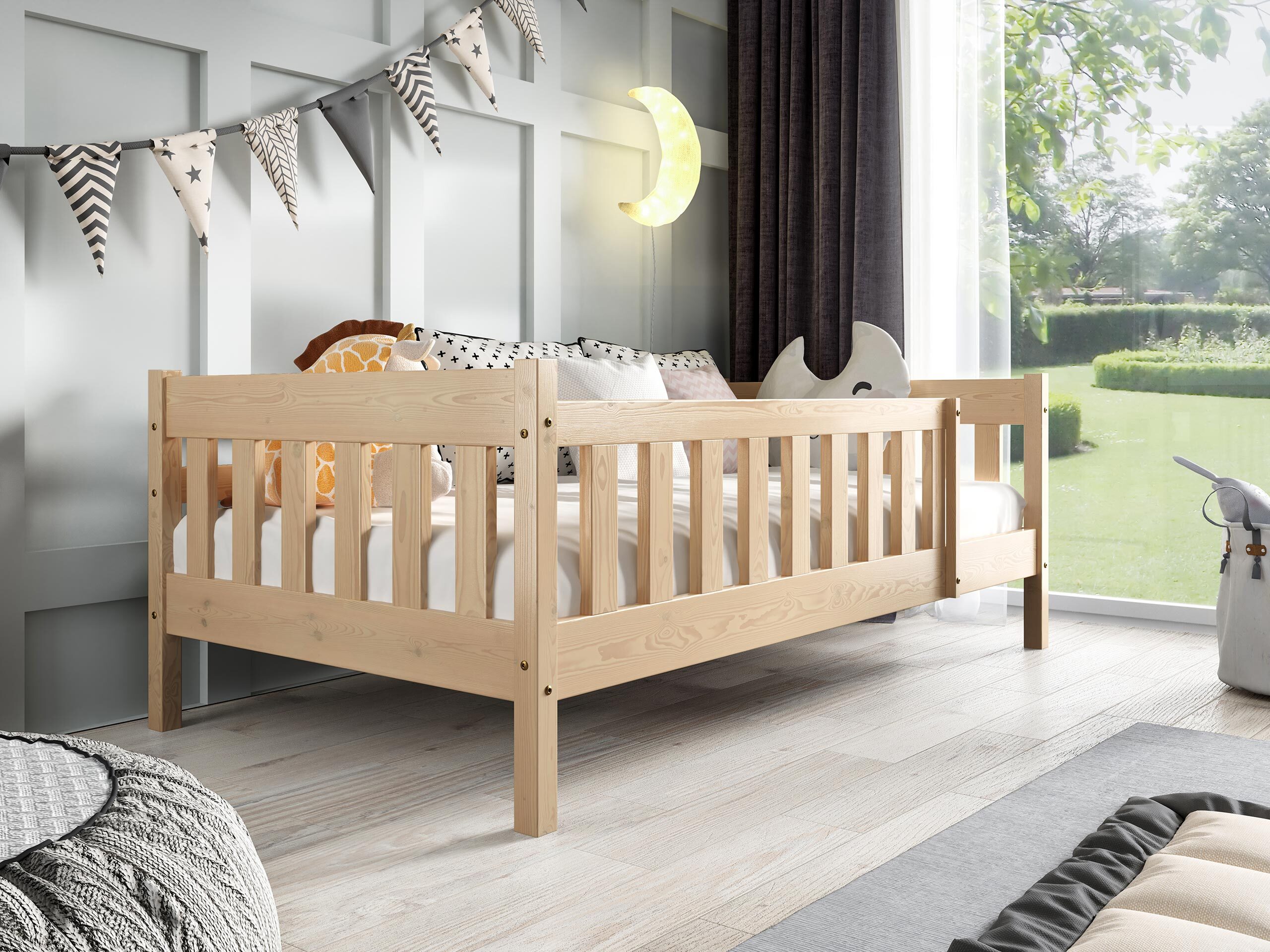 Letto Edmond 124 (Pino)