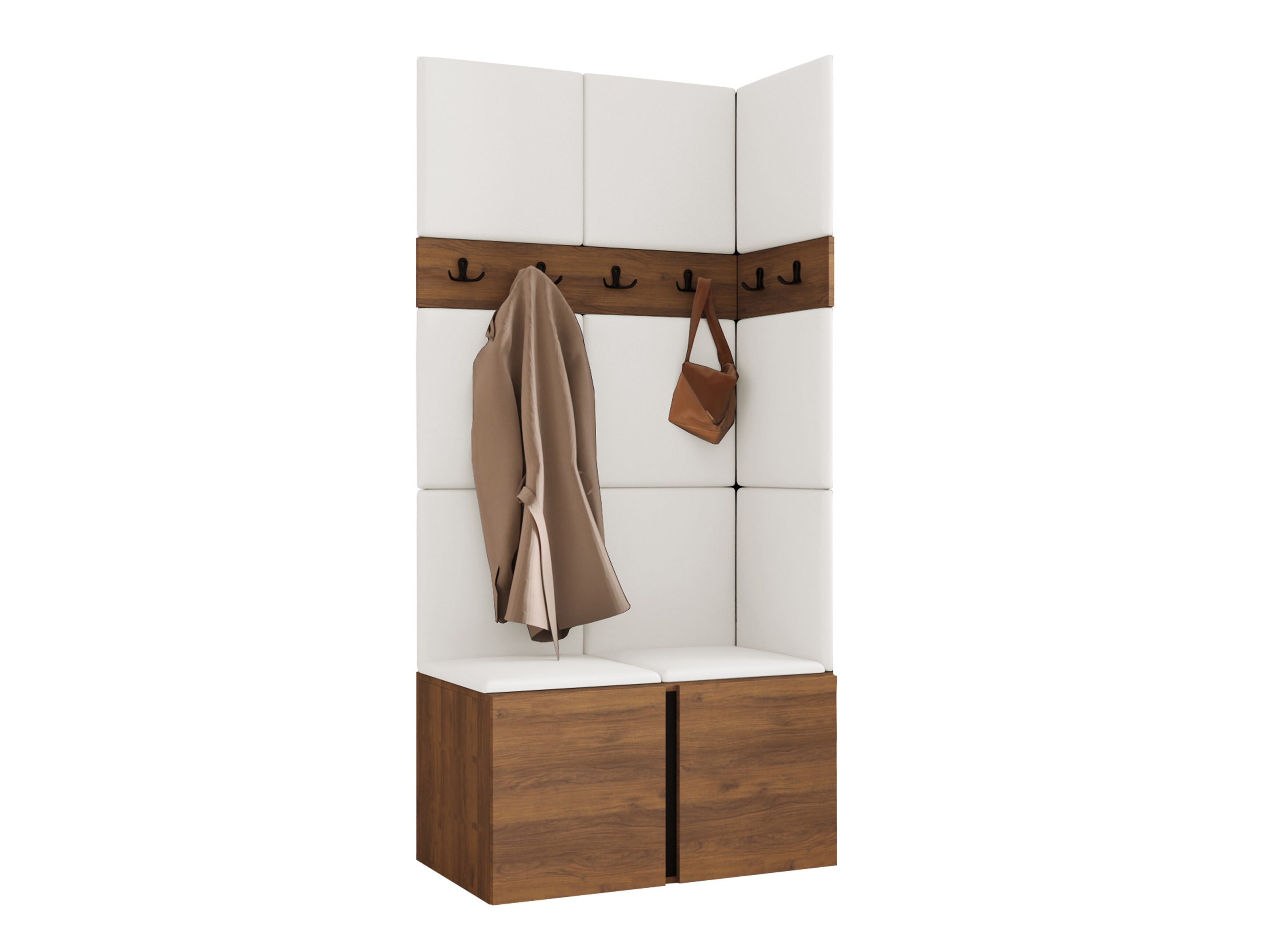 Set arredo da corridoio Pinis I (Eco-pelle Soft 017)