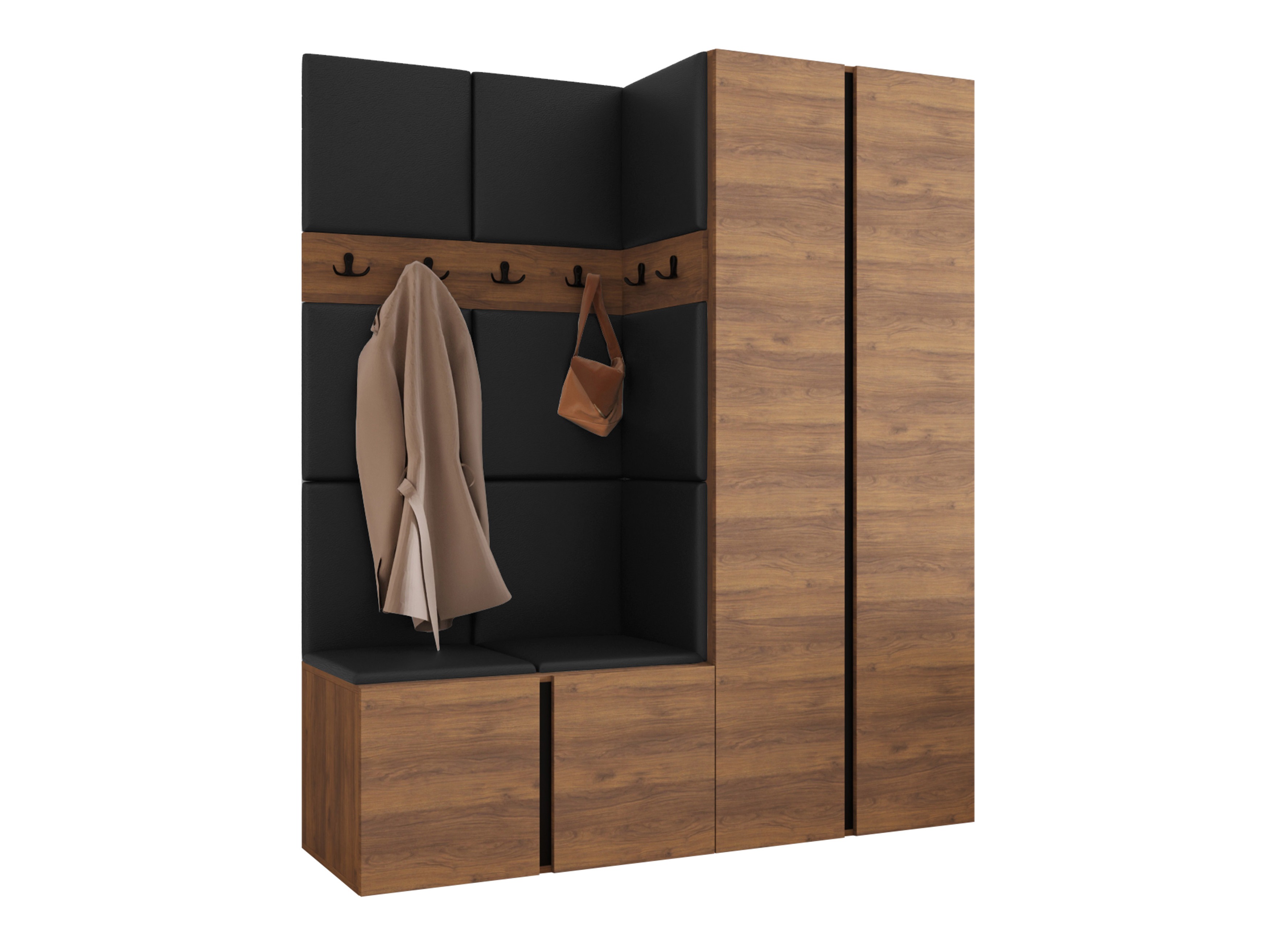 Set arredo da corridoio Pinis III (Eco-pelle Soft 011)