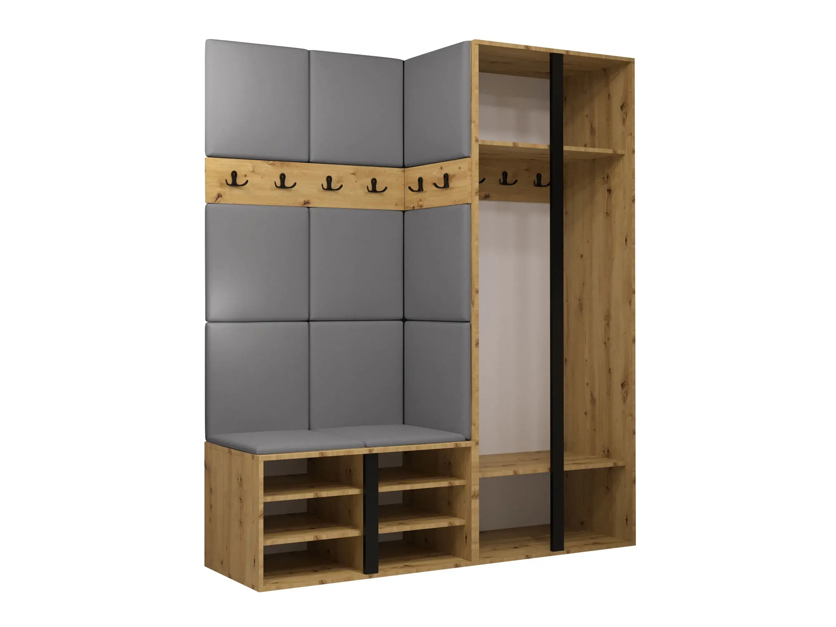 Set arredo da corridoio Pinis III (Eco-pelle Soft 011)
