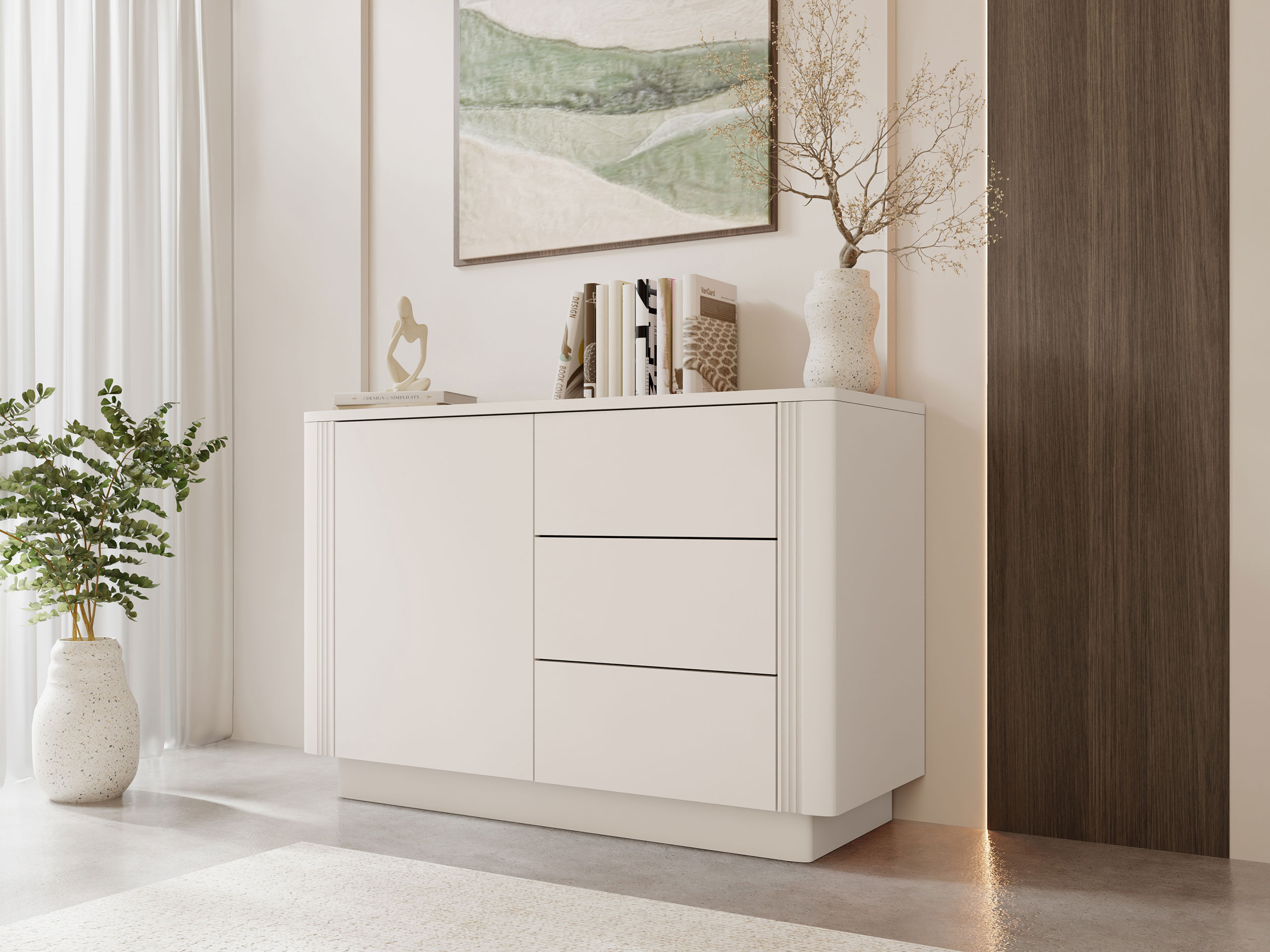 Cassettiera Comfivo Levavio 100 (Beige)
