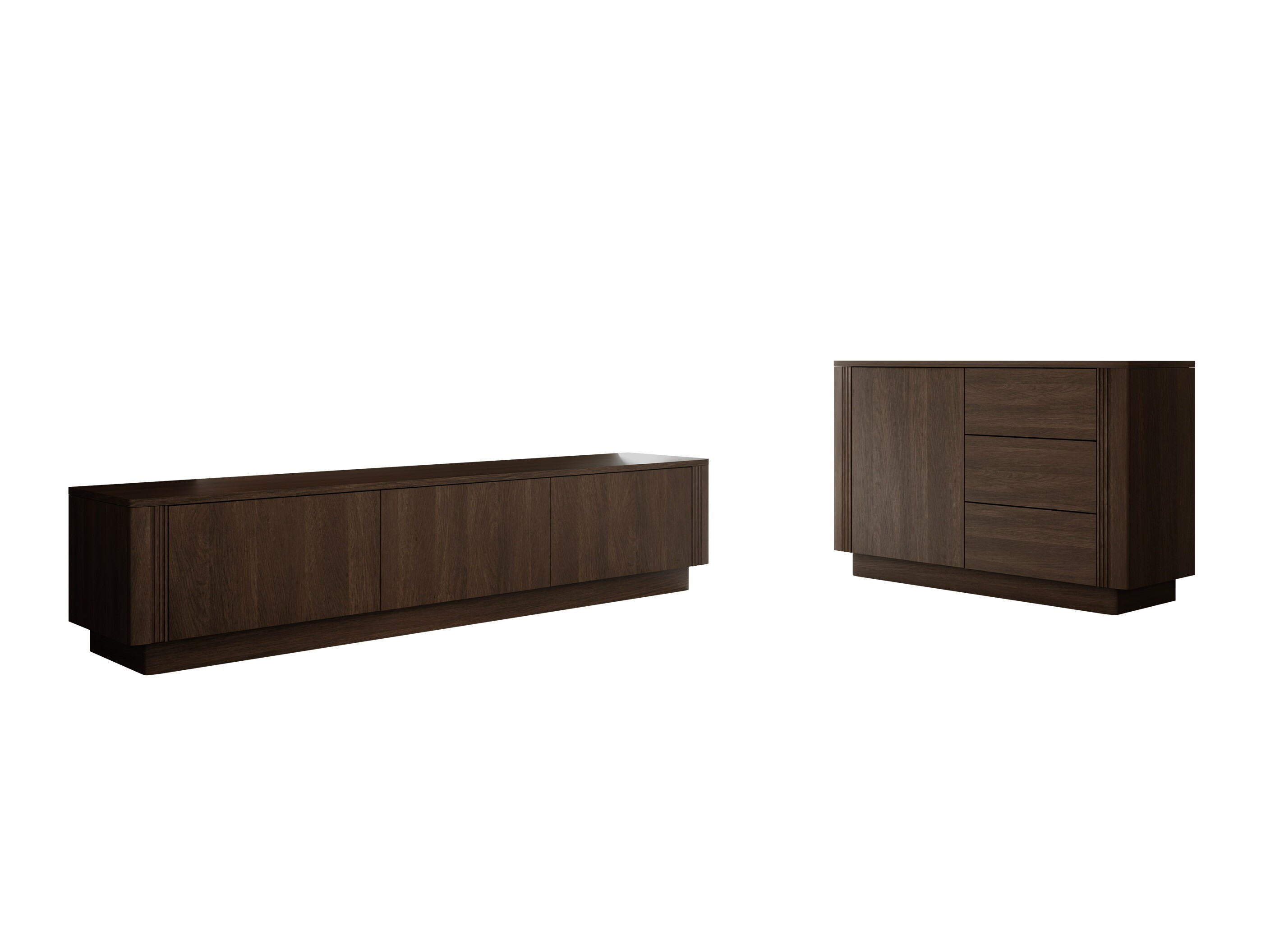 Parete attrezzata Comfivo Levavio 106 (Rovere moro)