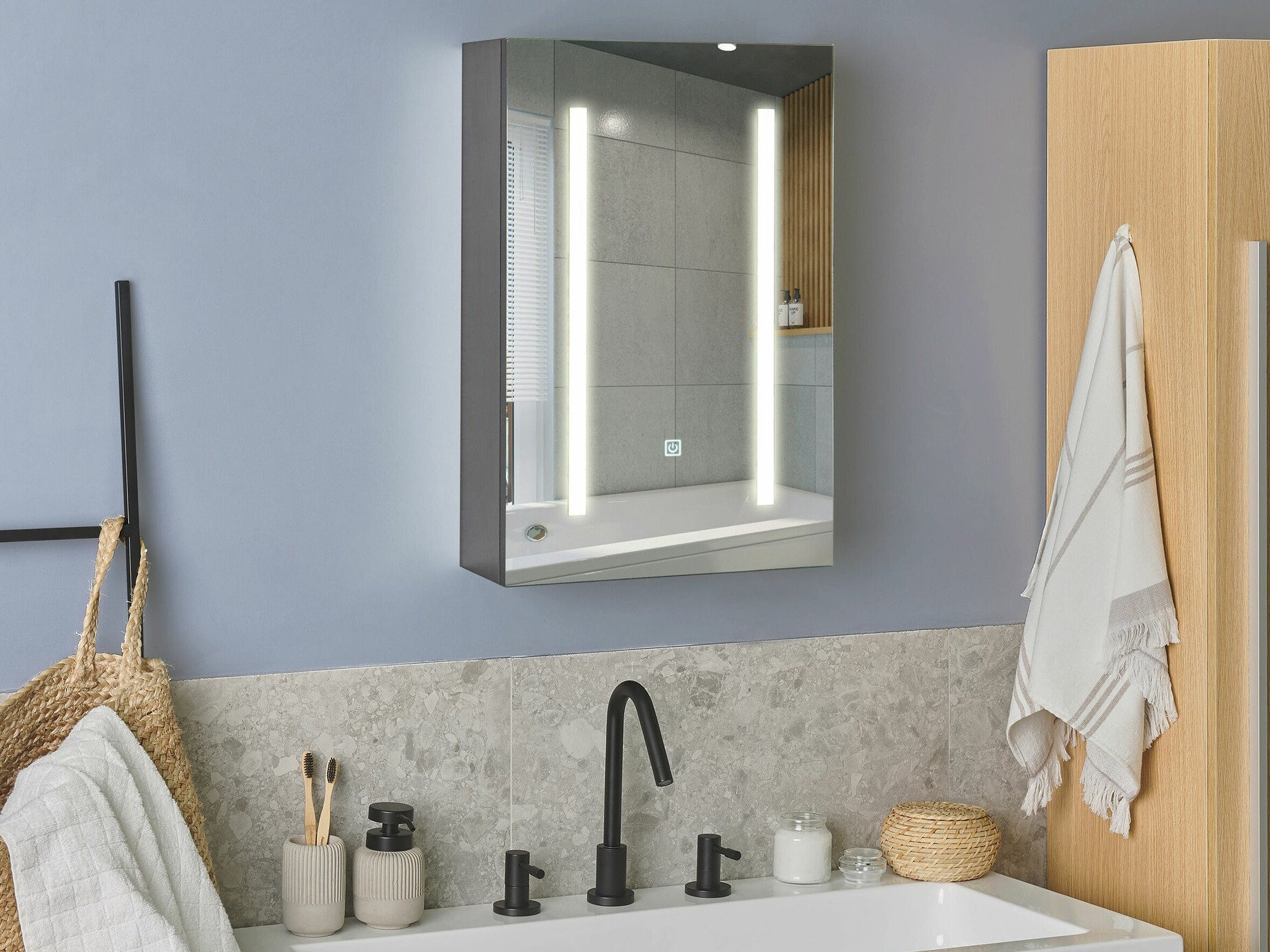 Armadietto a specchio da bagno SL5949